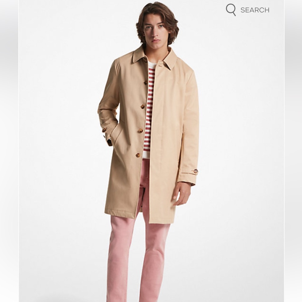 Tommy Hilfiger Single Breasted Trench Coat XXL